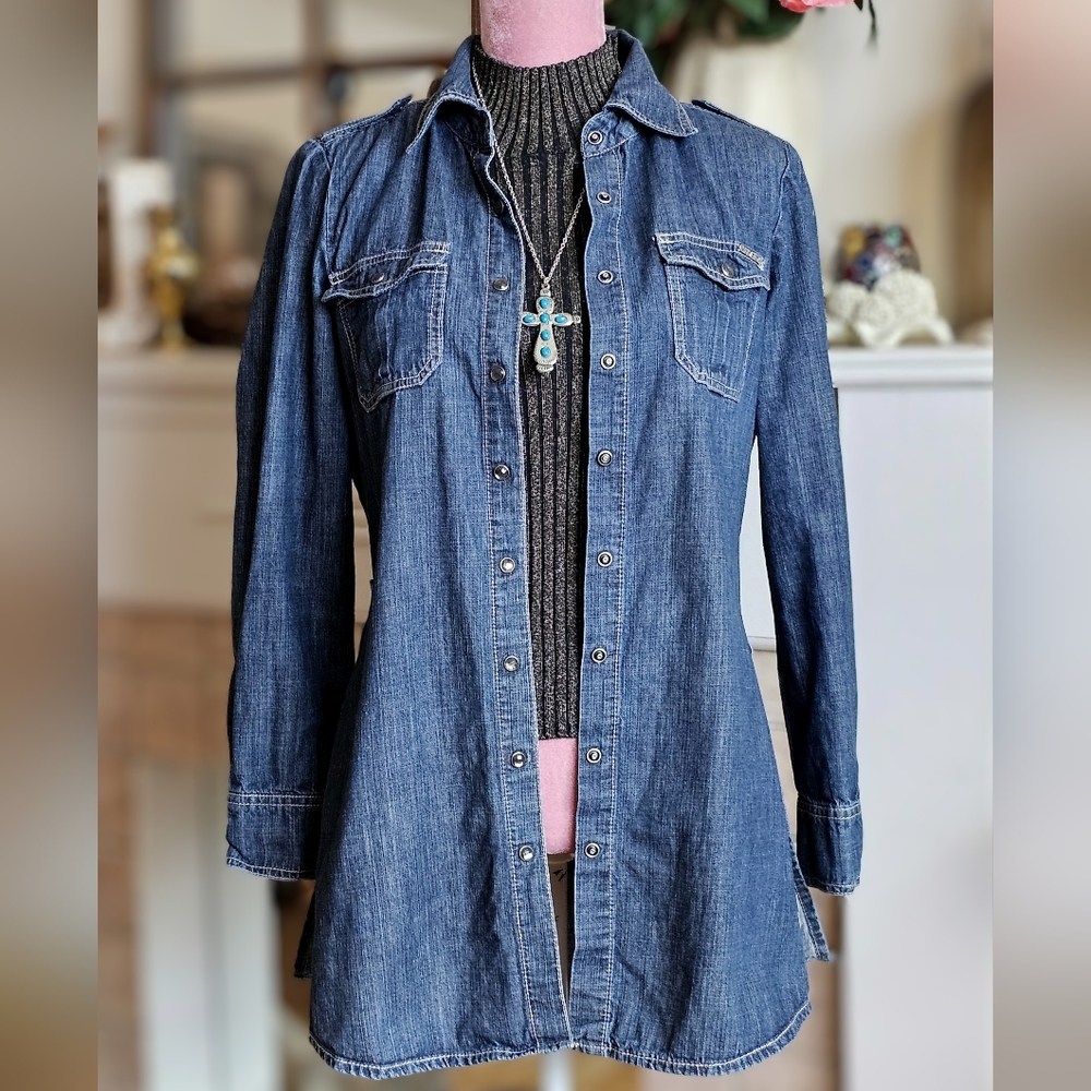Miss Cocoa Denim Jacket. Size Large. Vintage.